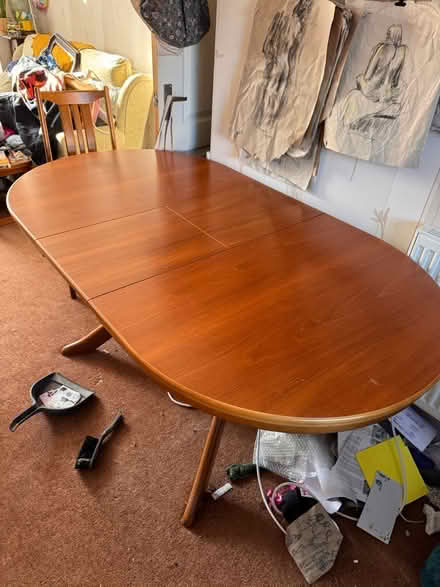 Photo of free Extendable Dining Table & 6 Chairs (Lordswood ME5 8) #1
