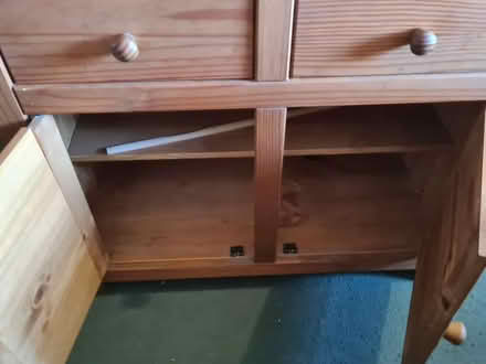 Photo of free Pine sideboard (Rowhedge CO5) #3
