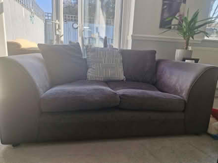 Photo of free 2 x 2 seater grey sofas 1 cream Sofa, dressing table chair (Battlers Green WD7) #3