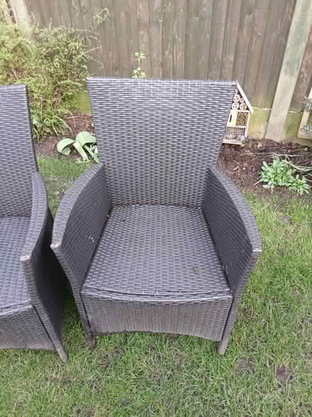 Photo of free Two rattan chairs (Cheadle heath SK3) #2
