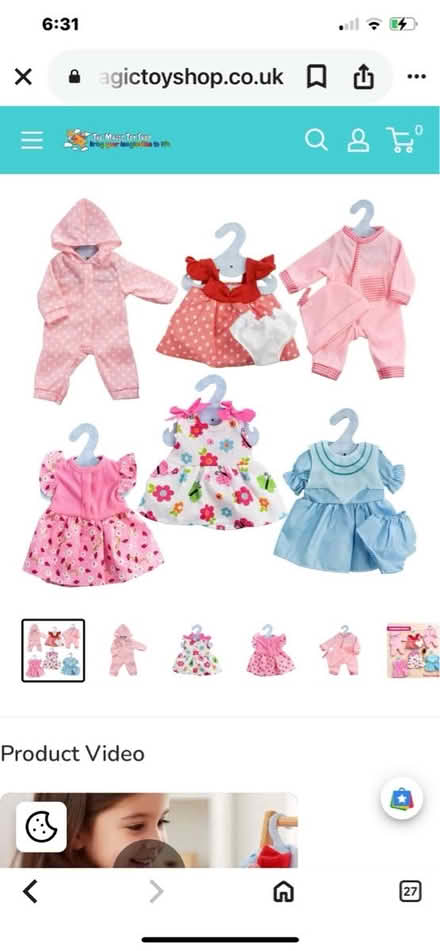 Photo of Dolls clothes (CT5 Whitstable) #1