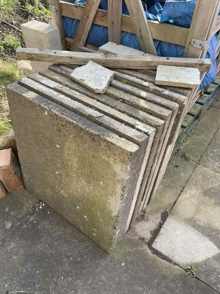 Photo of free Slabs - 2in x 2ft square (Liberton EH16) #1