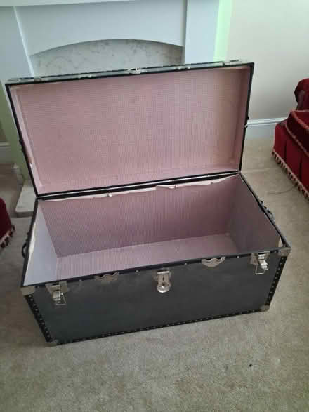 Photo of free Metal trunk (Stirchley Birmingham) #2