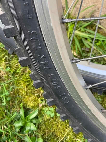 Photo of free Pair of kids bike wheels 24” wheel (Darley Abbey DE22) #4