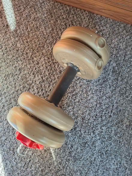 Photo of free Pair of weights (Orchard Road) #3
