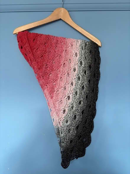 Photo of free Large triangular crocheted scarf (Tilehurst RG30) #1