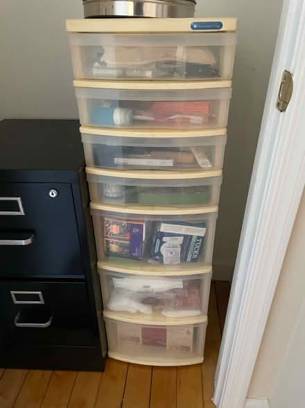 Photo of free plastic drawers (Red Bank) #1