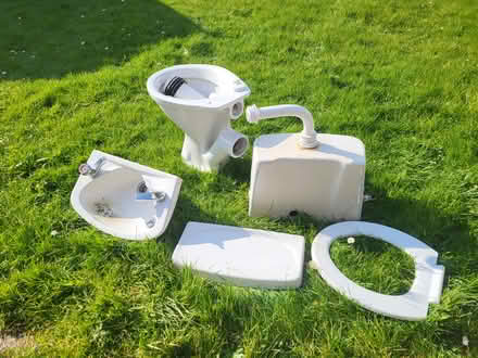 Photo of free Toilet and sink set (Ballyogan) #1