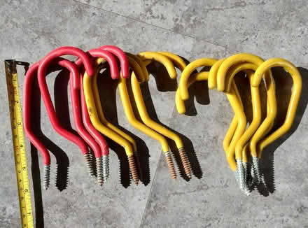 Photo of free Plastic covered 6" hooks (Hitchin SG5) #1