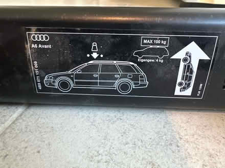 Photo of free Audi Original Roof bars late 90s Audi A6 Avant (Putney SW15) #4
