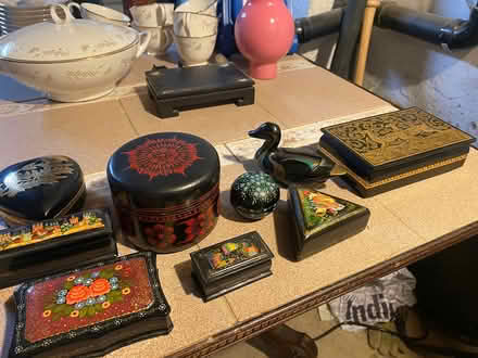 Photo of free Assorted Lacquer Boxes (Downtown) #1