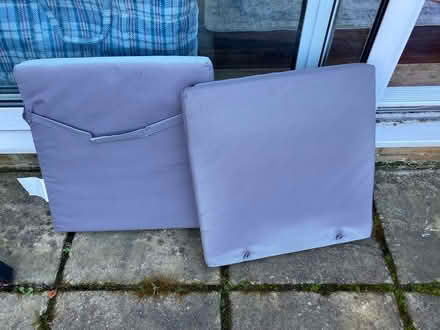 Photo of free Garden seat cushions (Rusthall) #1