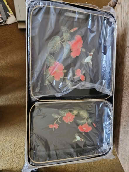Photo of free 3 lacquered trays (Riddlesdown CR8) #1