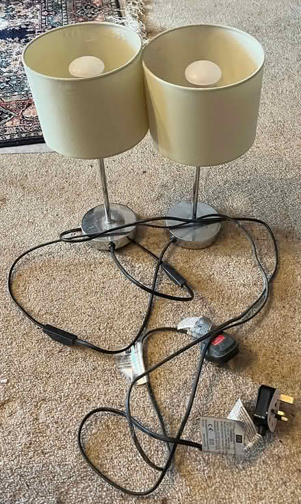 Photo of free Bedside/table lights (Cranleigh) #1