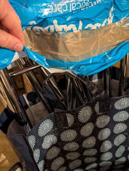 Photo of free Double clothes rail (Burnmill Farm LE16) #2