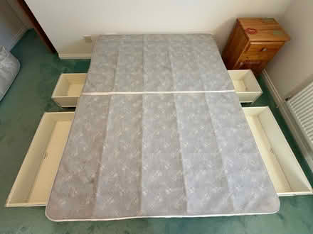Photo of free King size divan bed (East Malling) #1