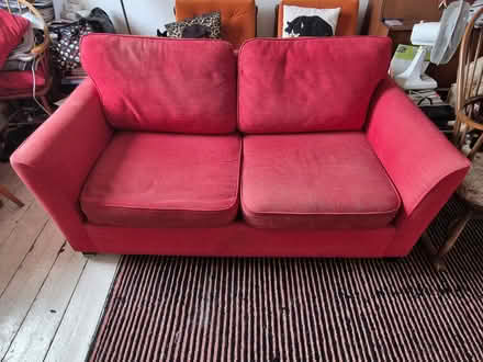 Photo of free Red Sofa Bed (Newington Green N1) #1