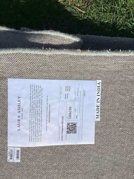 Photo of free Laura Ashley rug large (Barton Cambridge) #4