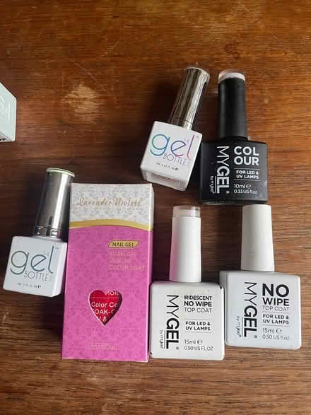 Photo of free Assorted gel nail varnishes (Walthamstow E17) #2
