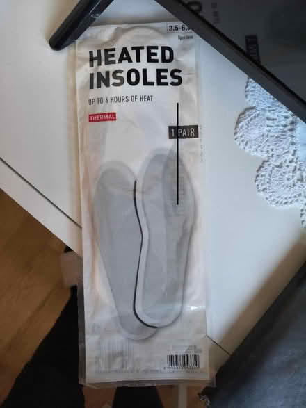 Photo of free Heated insoles (New Cross SE14) #1