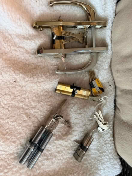 Photo of free Assorted Eurolocks c/w keys (Penkhull, Stoke. ST4) #1