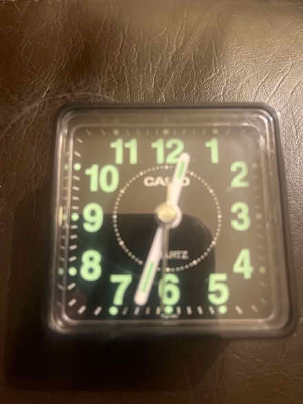 Photo of free Small Casio battery operated alarm clock (Emscote Mill CV34) #1