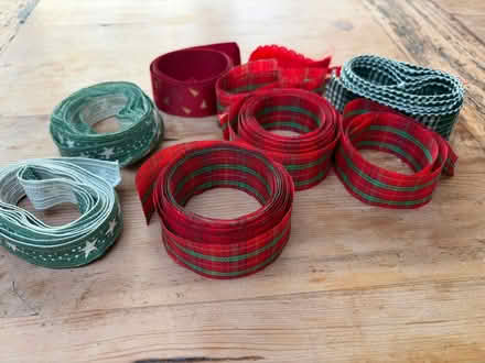 Photo of free Various lengths of festive ribbon (Tilehurst RG30) #1