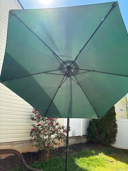 Photo of free patio umbrella (Woodstock) #2