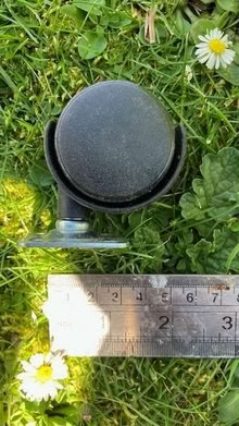 Photo of free A set of 4 furniture casters with fittings (Little Herberts GL53) #2