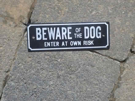 Photo of free Sign (Chester CH1) #1