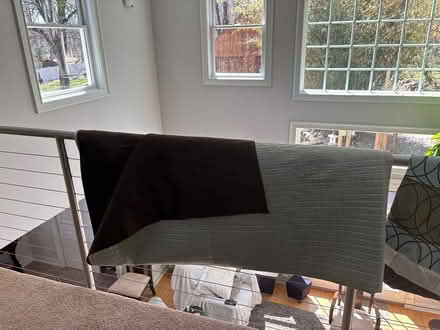 Photo of free Queen size quilt set with curtains (Oak Ridge) #2