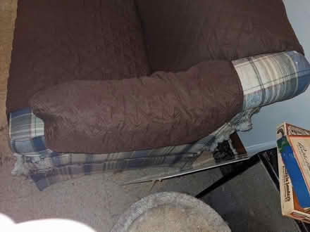 Photo of free Garage/Pole Barn Couch (Soutgate, MI) #2