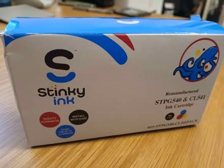 Photo of free Stinkyink Cartridges CL541 and PG540 for Canon MG3650 (Leytonstone E11) #1
