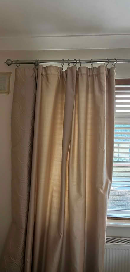 Photo of free Long lined curtains (St Julians AL1) #2