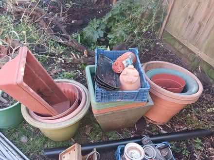 Photo of free Miscellaneous patio planters (Kempshott RG22) #1