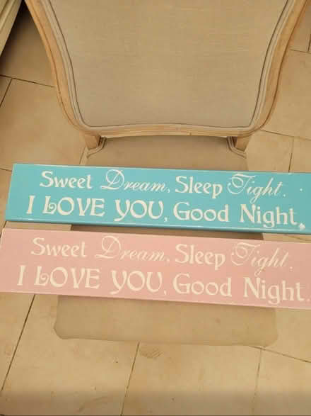 Photo of free Blue Boys Bedroom Sign (Bexley. DA5) #1