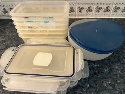 Photo of free Assorted Tupperware boxes (Barkham RG41) #1