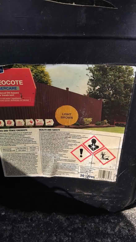 Photo of free Creocote for sheds, fences (Toftwood Dereham) #1