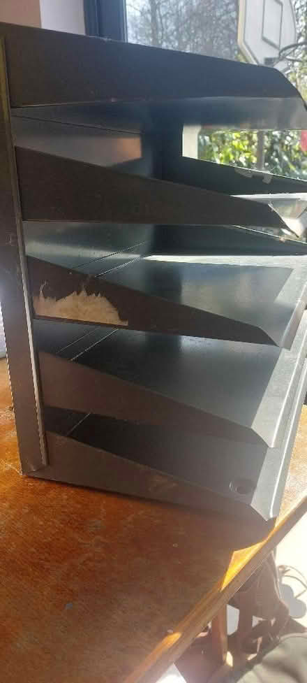 Photo of free Metal desk tidy 5 shelves (Lower Weston) #3