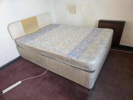 Photo of free Double bed and mattress (Bohemia TN37) #1