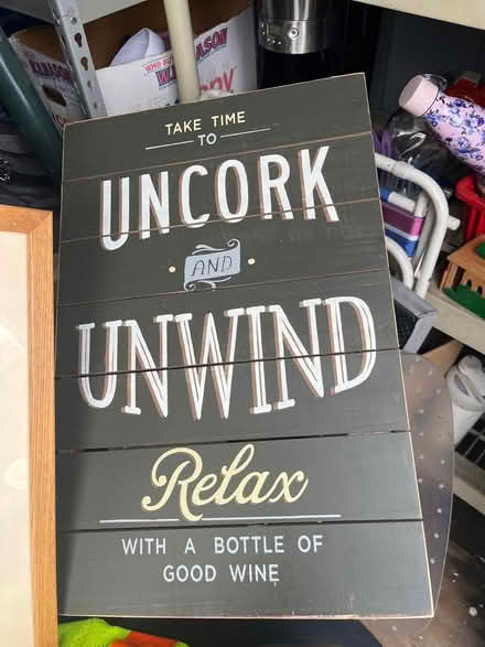 Photo of free Wine sign (Oradell) #1