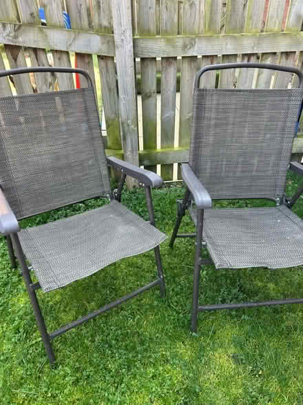 Photo of free Garden table and 2 chairs (Plumpton CA11) #2
