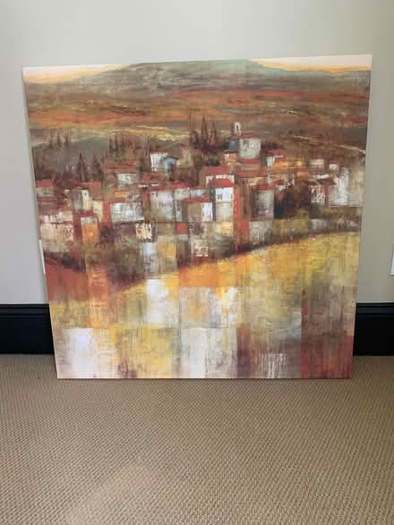 Photo of free Canvas wall art 35" square (Bolton, MA) #1