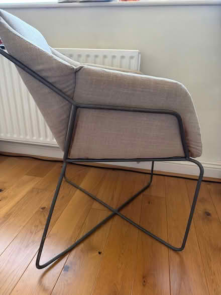 Photo of free Metal frame armchair (Shepherds Bush W12) #3