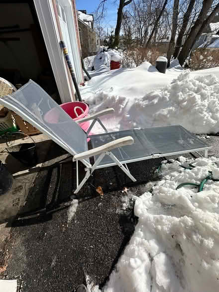 Photo of free folding lounge chairs (2) (Arlington Center) #1