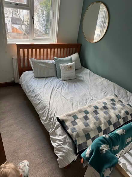 Photo of free King size bed frame (Croydon, CR0) #3