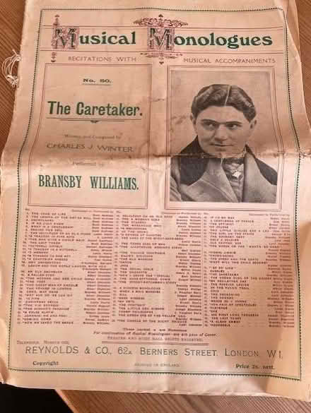 Photo of free Musical Monologues (Brigstock NN14) #1