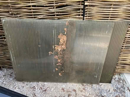 Photo of free 2 x polycarbonate panels (Millfields CW5) #1