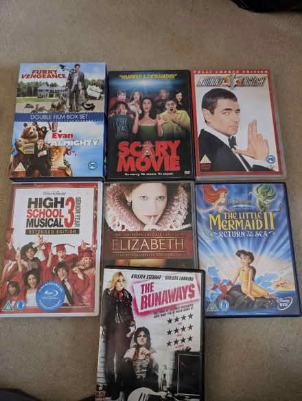 Photo of free 8 dvds (Cranham Gate GL3) #1