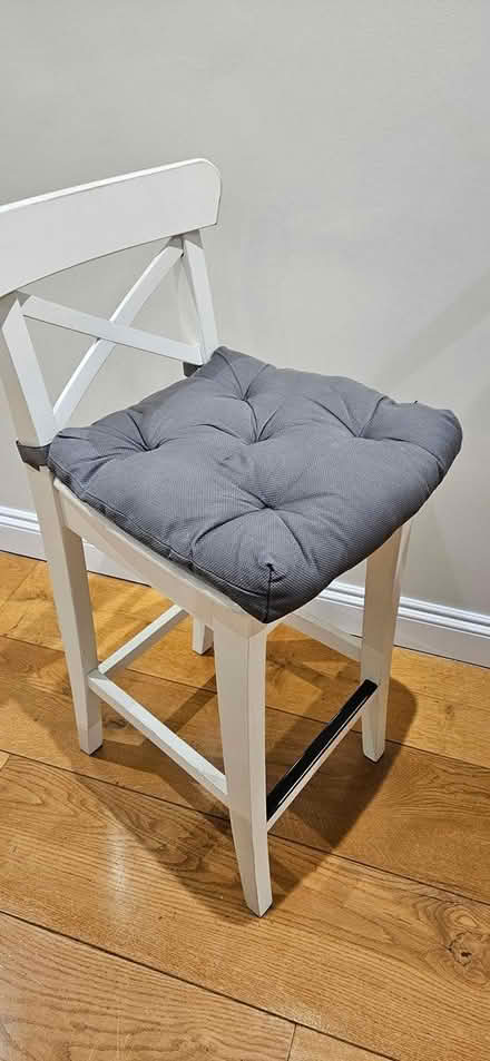 Photo of free IKEA grey seat cushions x12 (Horsham) #1